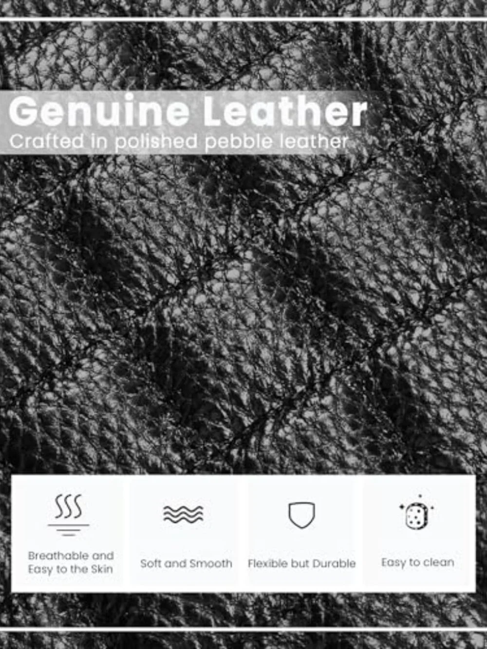 Genuine Leather Crossbody Bag with RFID Blocking Card Slots Cell Phone Purse